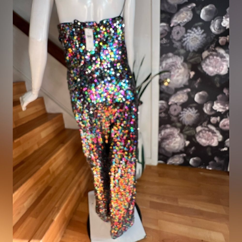 Anthropologie Hutch Bow Jumpsuit/ size 6 - Picture 10 of 11